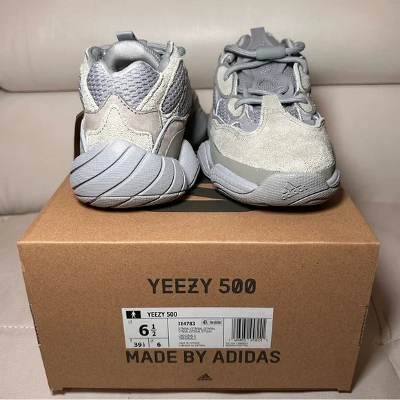 Adidas YEEZY 500 ‘STONE SALT’ Size 6.5US - Picture 3 of 4